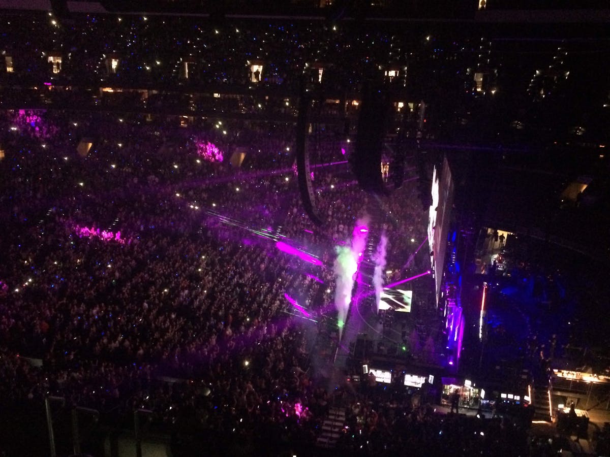 Voice actor working at a professional microphone in a recording booth